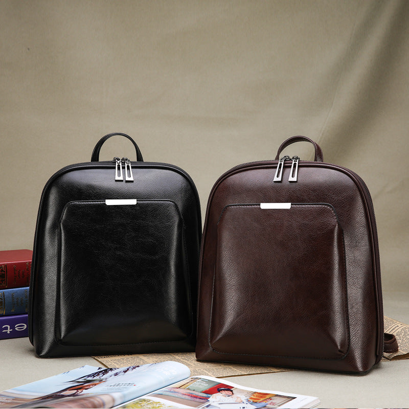 Zee Leather Wild PU leather backpack